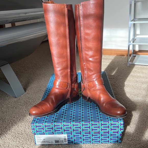 Tory Burch Derby Riding Boot - Picture 2 of 5